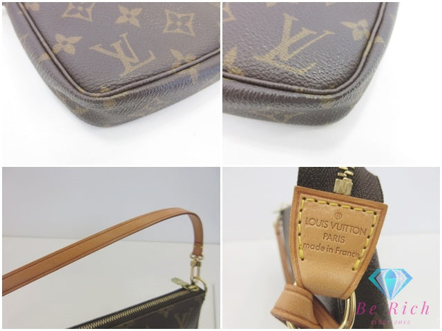 ルイ ヴィトン LOUIS VUITTON  モノグラム ポシェット アクセソワール M51980 LV ロゴ ハンドバッグ アクセサリー ポーチ 2way ショルダーバッグ 鞄 【中古】【送料無料】bk10175