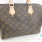 美品 ルイ ヴィトン LOUIS VUITTON モノグラム スピーディ 30 M41526 LV ロゴ PVC レザー 茶 ブラウン ハンドバッグ 手提げ ミニ ボストン【中古】【送料無料】bk10176