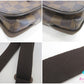ルイ ヴィトン LOUIS VUITTON ショルダーバッグ ダミエ ブルックリン PM N51210 エベヌ 茶 LV ロゴ ポシェット メッセンジャーバッグ クロスボディ 鞄 【中古】【送料無料】 bk10184