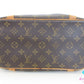 ルイ ヴィトン LOUIS VUITTON モノグラム サック ショッピング M51108 ブラウン 茶 PVC レザー LV ロゴ トートバッグ ショルダーバッグ バッグ 肩掛け 鞄 【中古】【送料無料】 bk10187