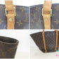 ルイ ヴィトン LOUIS VUITTON モノグラム サック ショッピング M51108 ブラウン 茶 PVC レザー LV ロゴ トートバッグ ショルダーバッグ バッグ 肩掛け 鞄 【中古】【送料無料】 bk10187