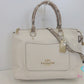 コーチ COACH エマ サッチェル 2way ハンドバッグ ショルダーバッグ F9604 アイボリー ベージュ レザー 肩掛け 斜め掛け 鞄 【中古】【送料無料】 bk10203