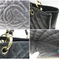 シャネル CHANEL GST チェーン トートバッグ A50995 マトラッセ グランドショッピング ブラック 黒 キャビアスキン レザー ココマーク CC ロゴ ショルダーバッグ 鞄 【中古】【送料無料】 bk10210