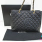 シャネル CHANEL GST チェーン トートバッグ A50995 マトラッセ グランドショッピング ブラック 黒 キャビアスキン レザー ココマーク CC ロゴ ショルダーバッグ 鞄 【中古】【送料無料】 bk10210