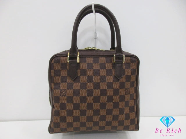 ルイ ヴィトン LOUIS VUITTON ハンドバッグ ダミエ ブレラ N51150 エベヌ ブラウン 茶 PVC レザー ロゴ ショルダーバッグ 手提げ 鞄  【中古】【送料無料】 bk10213