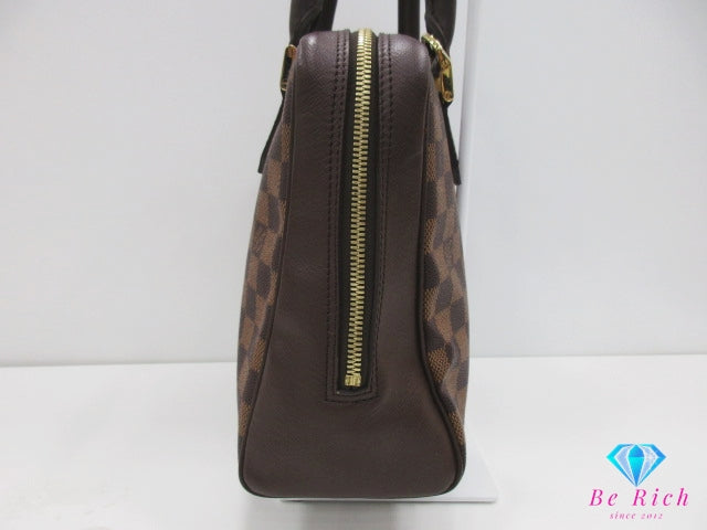 ルイ ヴィトン LOUIS VUITTON ハンドバッグ ダミエ ブレラ N51150 エベヌ ブラウン 茶 PVC レザー ロゴ ショルダーバッグ 手提げ 鞄  【中古】【送料無料】 bk10213
