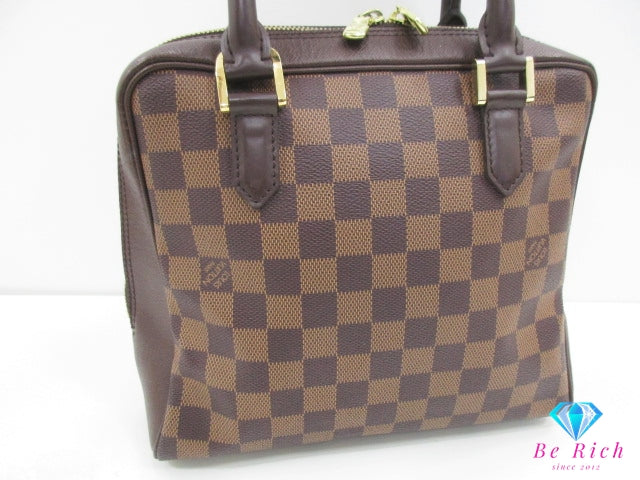 ルイ ヴィトン LOUIS VUITTON ハンドバッグ ダミエ ブレラ N51150 エベヌ ブラウン 茶 PVC レザー ロゴ ショルダーバッグ 手提げ 鞄  【中古】【送料無料】 bk10213