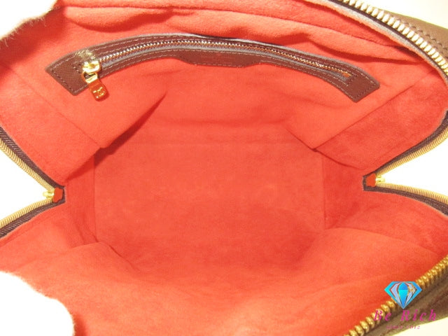 ルイ ヴィトン LOUIS VUITTON ハンドバッグ ダミエ ブレラ N51150 エベヌ ブラウン 茶 PVC レザー ロゴ ショルダーバッグ 手提げ 鞄  【中古】【送料無料】 bk10213