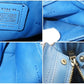 コーチ COACH スワッガー 21 キャリーオール 37444 2way ミニ ハンドバッグ ショルダーバッグ ラピス ブルー 青 レザー ロゴ 鞄 SWAGGER  【中古】【送料無料】 bk10218