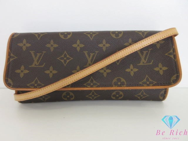 ルイ ヴィトン LOUIS VUITTON モノグラム ポシェット ツイン GM M51852 ショルダー クラッチ バッグ ウエスト ポーチ クロスボディ 斜め掛け 2way 鞄 【中古】【送料無料】bk10230