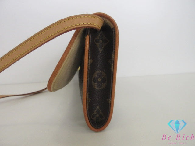 ルイ ヴィトン LOUIS VUITTON モノグラム ポシェット ツイン GM M51852 ショルダー クラッチ バッグ ウエスト ポーチ クロスボディ 斜め掛け 2way 鞄 【中古】【送料無料】bk10230