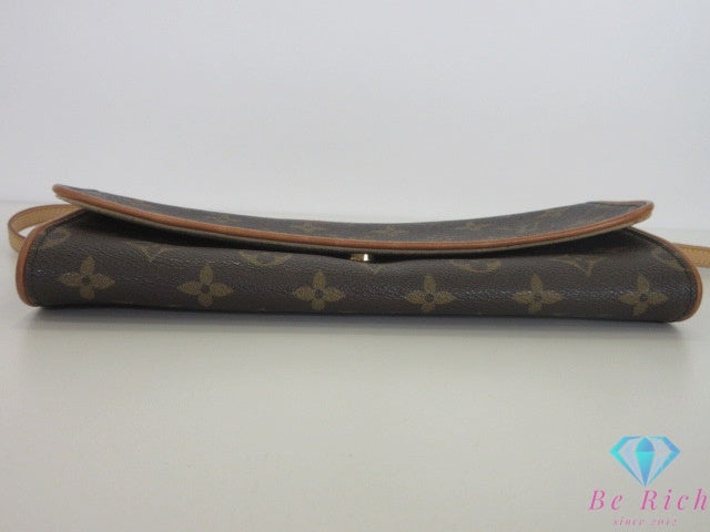 ルイ ヴィトン LOUIS VUITTON モノグラム ポシェット ツイン GM M51852 ショルダー クラッチ バッグ ウエスト ポーチ クロスボディ 斜め掛け 2way 鞄 【中古】【送料無料】bk10230