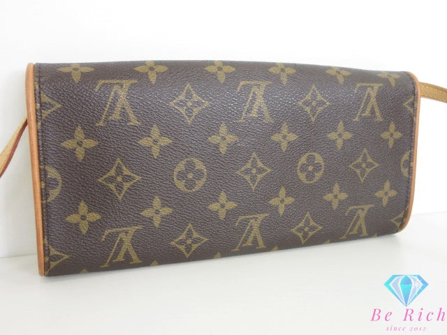 ルイ ヴィトン LOUIS VUITTON モノグラム ポシェット ツイン GM M51852 ショルダー クラッチ バッグ ウエスト ポーチ クロスボディ 斜め掛け 2way 鞄 【中古】【送料無料】bk10230