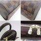ルイ ヴィトン LOUIS VUITTON ハンドバッグ ダミエ トリアナ N51155 エベヌ ブラウン 茶 PVC レザー ショルダーバッグ 鞄 【中古】【送料無料】 bk10235