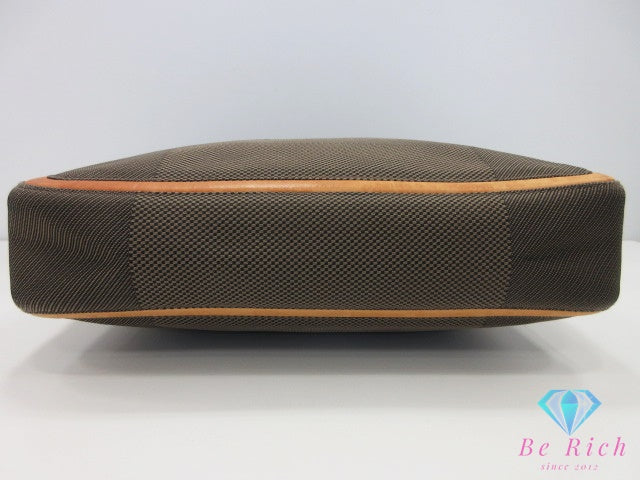 ルイ ヴィトン LOUIS VUITTON ショルダーバッグ ダミエ ジェアン コンパニョン M93045 茶 ブラウン キャンバス レザー ロゴ クロスボディ 肩掛け 鞄 【中古】【送料無料】 bk10237