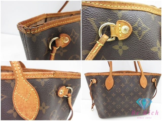 ルイ ヴィトン LOUIS VUITTON トートバッグ ショルダーバッグ モノグラム ネヴァーフル PM M40155 LV ロゴ ハンドバッグ 鞄 【中古】【送料無料】 bk10253