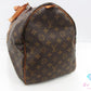 ルイ ヴィトン LOUIS VUITTON ボストンバッグ モノグラム キーポル 50 M41426 ブラウン 茶 PVC レザー ロゴ ハンドバッグ トラベル 旅行 鞄 【中古】【送料無料】 bk10256