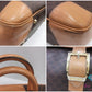 セリーヌ CELINE ボストンバッグ マカダム ブラウン 茶 PVC レザー ブラゾン ロゴ ハンドバッグ トラベル 旅行 鞄 【中古】【送料無料】 bk10257