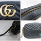 グッチ GUCCI GG マーモント スモール ショルダーバッグ 447632 黒 ブラック レザー ロゴ ミニ チェーン ポシェット ハンドバッグ 肩掛け 鞄 【中古】【送料無料】bk10264