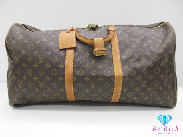ルイ ヴィトン LOUIS VUITTON ボストンバッグ モノグラム キーポル 60 M41422 ブラウン 茶 PVC レザー ロゴ ハンドバッグ ショルダーバッグ 手提げ トラベル 旅行 鞄 メンズ レディース 【中古】【送料無料】 bk10265