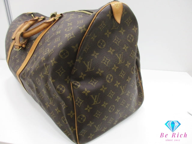 ルイ ヴィトン LOUIS VUITTON ボストンバッグ モノグラム キーポル 60 M41422 ブラウン 茶 PVC レザー ロゴ ハンドバッグ ショルダーバッグ 手提げ トラベル 旅行 鞄 メンズ レディース 【中古】【送料無料】 bk10265