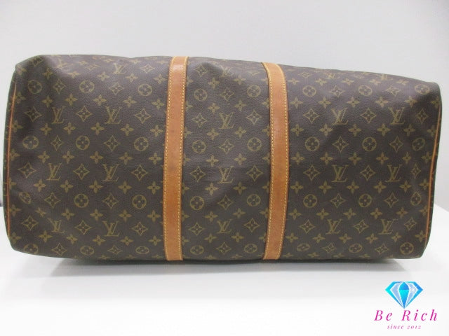 ルイ ヴィトン LOUIS VUITTON ボストンバッグ モノグラム キーポル 60 M41422 ブラウン 茶 PVC レザー ロゴ ハンドバッグ ショルダーバッグ 手提げ トラベル 旅行 鞄 メンズ レディース 【中古】【送料無料】 bk10265