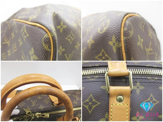 ルイ ヴィトン LOUIS VUITTON ボストンバッグ モノグラム キーポル 60 M41422 ブラウン 茶 PVC レザー ロゴ ハンドバッグ ショルダーバッグ 手提げ トラベル 旅行 鞄 メンズ レディース 【中古】【送料無料】 bk10265