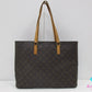 ルイ ヴィトン LOUIS VUITTON トートバッグ モノグラム ルコ M51155 茶 ブラウン PVC レザー ロゴ ショルダーバッグ ハンドバッグ 肩掛け 鞄 【中古】【送料無料】 bk10272