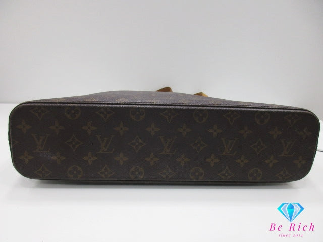 ルイ ヴィトン LOUIS VUITTON トートバッグ モノグラム ルコ M51155 茶 ブラウン PVC レザー ロゴ ショルダーバッグ ハンドバッグ 肩掛け 鞄 【中古】【送料無料】 bk10272