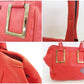 クロエ Chloe ハンドバッグ エテル 3S0658 7A733 赤 レッド レザー ロゴ トートバッグ 鞄 ETHEL 【中古】【送料無料】 bk10286