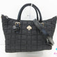 ケイトスペード kate spade 2way ハンドバッグ ショルダーバッグ PXRU3005 ブラック 黒 キルティング ナイロン レザー ロゴ トートバッグ クロスボディ 斜め掛け 肩掛け 鞄 【中古】【送料無料】 bk10289