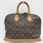 ルイ ヴィトン LOUIS VUITTON ハンドバッグ モノグラム アルマ M51130 茶 ブラウン PVC レザー LV ロゴ ショルダーバッグ 手提げ 鞄 【中古】【送料無料】bk10295