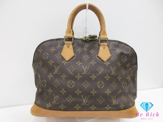 ルイ ヴィトン LOUIS VUITTON ハンドバッグ モノグラム アルマ M51130 茶 ブラウン PVC レザー LV ロゴ ショルダーバッグ 手提げ 鞄 【中古】【送料無料】bk10295