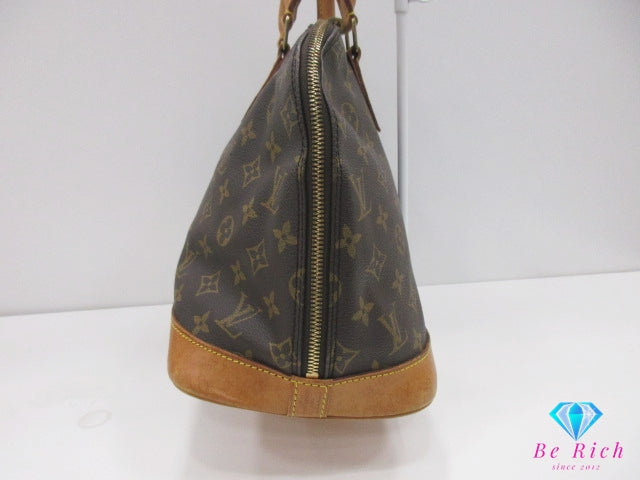 ルイ ヴィトン LOUIS VUITTON ハンドバッグ モノグラム アルマ M51130 茶 ブラウン PVC レザー LV ロゴ ショルダーバッグ 手提げ 鞄 【中古】【送料無料】bk10295