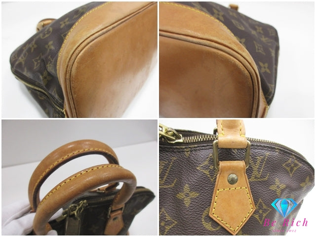 ルイ ヴィトン LOUIS VUITTON ハンドバッグ モノグラム アルマ M51130 茶 ブラウン PVC レザー LV ロゴ ショルダーバッグ 手提げ 鞄 【中古】【送料無料】bk10295
