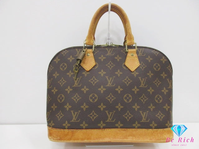 ルイ ヴィトン LOUIS VUITTON ハンドバッグ モノグラム アルマ M51130 茶 ブラウン PVC レザー LV ロゴ ショルダーバッグ 手提げ 鞄 【中古】【送料無料】bk10305