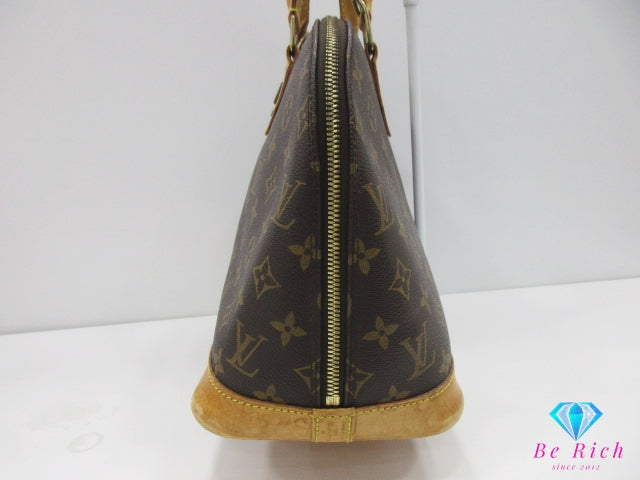ルイ ヴィトン LOUIS VUITTON ハンドバッグ モノグラム アルマ M51130 茶 ブラウン PVC レザー LV ロゴ ショルダーバッグ 手提げ 鞄 【中古】【送料無料】bk10305