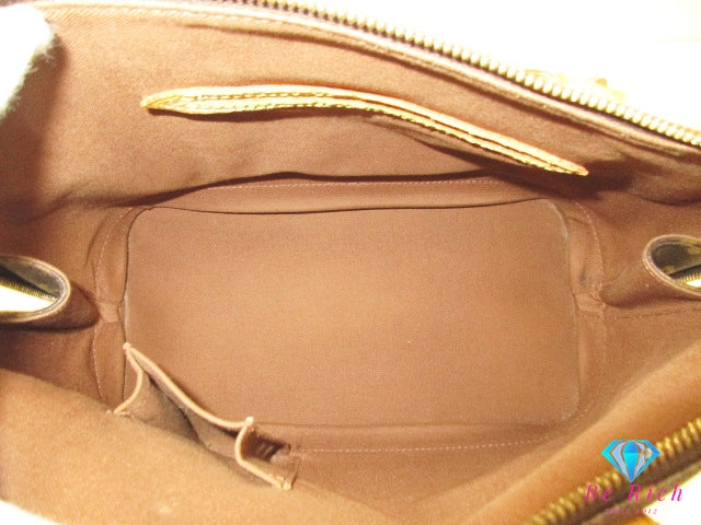 ルイ ヴィトン LOUIS VUITTON ハンドバッグ モノグラム アルマ M51130 茶 ブラウン PVC レザー LV ロゴ ショルダーバッグ 手提げ 鞄 【中古】【送料無料】bk10305