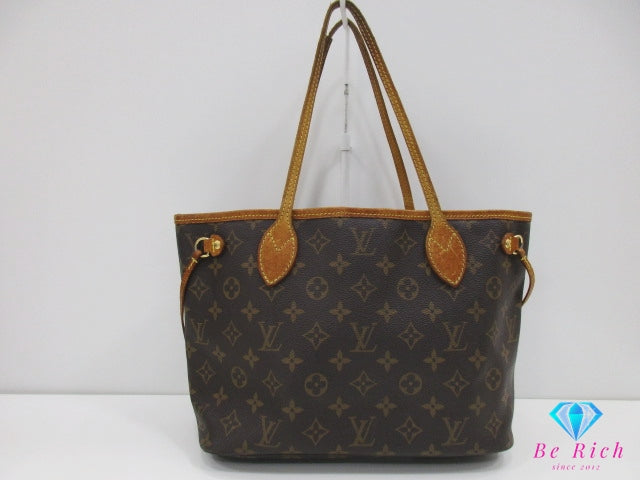 ルイ ヴィトン LOUIS VUITTON トートバッグ ネヴァーフル PM M40155 モノグラム ブラウン 茶 PVC レザー ショルダーバッグ ハンドバッグ 肩掛け 鞄  【中古】【送料無料】 bk10306
