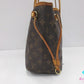 ルイ ヴィトン LOUIS VUITTON トートバッグ ネヴァーフル PM M40155 モノグラム ブラウン 茶 PVC レザー ショルダーバッグ ハンドバッグ 肩掛け 鞄  【中古】【送料無料】 bk10306