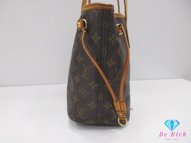 ルイ ヴィトン LOUIS VUITTON トートバッグ ネヴァーフル PM M40155 モノグラム ブラウン 茶 PVC レザー ショルダーバッグ ハンドバッグ 肩掛け 鞄  【中古】【送料無料】 bk10306