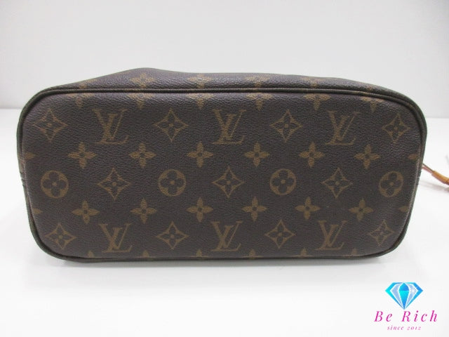 ルイ ヴィトン LOUIS VUITTON トートバッグ ネヴァーフル PM M40155 モノグラム ブラウン 茶 PVC レザー ショルダーバッグ ハンドバッグ 肩掛け 鞄  【中古】【送料無料】 bk10306
