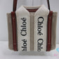 クロエ Chloe ウッディ ナノ ショルダーバッグ CHC22AP235 ベージュ ブラウン 茶 レザー ロゴ クロスボディ ハンドバッグ 鞄 【中古】【送料無料】 bk10319