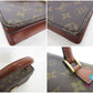 ルイ ヴィトン LOUIS VUITTON モノグラム コンコルド M51190 LV ロゴ ブラウン 茶 PVC レザー ハンドバッグ 手提げ  鞄【中古】【送料無料】bk10336