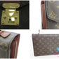ルイ ヴィトン LOUIS VUITTON モノグラム コンコルド M51190 LV ロゴ ブラウン 茶 PVC レザー ハンドバッグ 手提げ  鞄【中古】【送料無料】bk10336