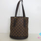 ルイ ヴィトン LOUIS VUITTON トートバッグ マレ N42240 ダミエ エベヌ ブラウン 茶 PVC レザー ロゴ バケット バケツ型 ショルダーバッグ ハンドバッグ 肩掛け 鞄 【中古】【送料無料】 bk10337