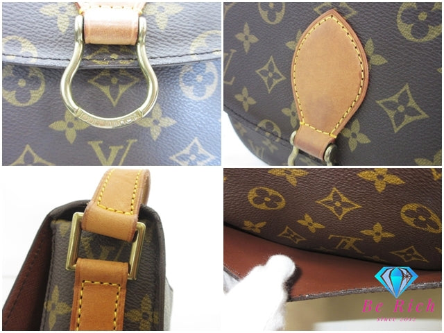 ルイ ヴィトン LOUIS VUITTON モノグラム サンクルー GM M51242 LV ロゴ ショルダーバッグ ポシェット 鞄  肩掛け 斜め掛け【中古】【送料無料】bk10338