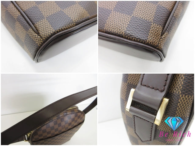 ルイ ヴィトン LOUIS VUITTON ショルダーバッグ ダミエ イパネマ GM N51292 エベヌ ロゴ ポシェット 肩掛け 鞄 【中古】【送料無料】 bk10339