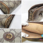 グッチ GUCCI クラッチバッグ 97.01.037  GG スプリーム 茶 ブラウン PVC レザー  セカンドバッグ ビジネスバッグ【中古】【送料無料】 bk10362