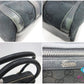 グッチ GUCCI ハンドバッグ ミニ ボストンバッグ 130942 黒 ブラック キャンバス レザー GG ロゴ  鞄 【中古】【送料無料】bk10382